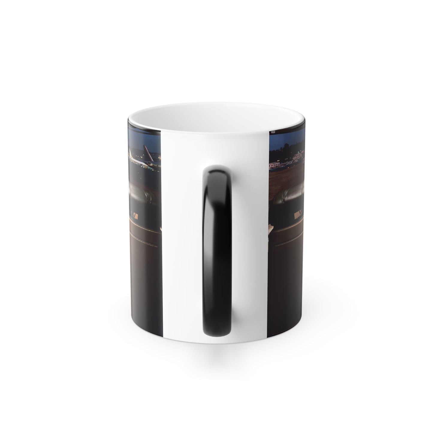 Airplane Cockpit Color Morphing Mug