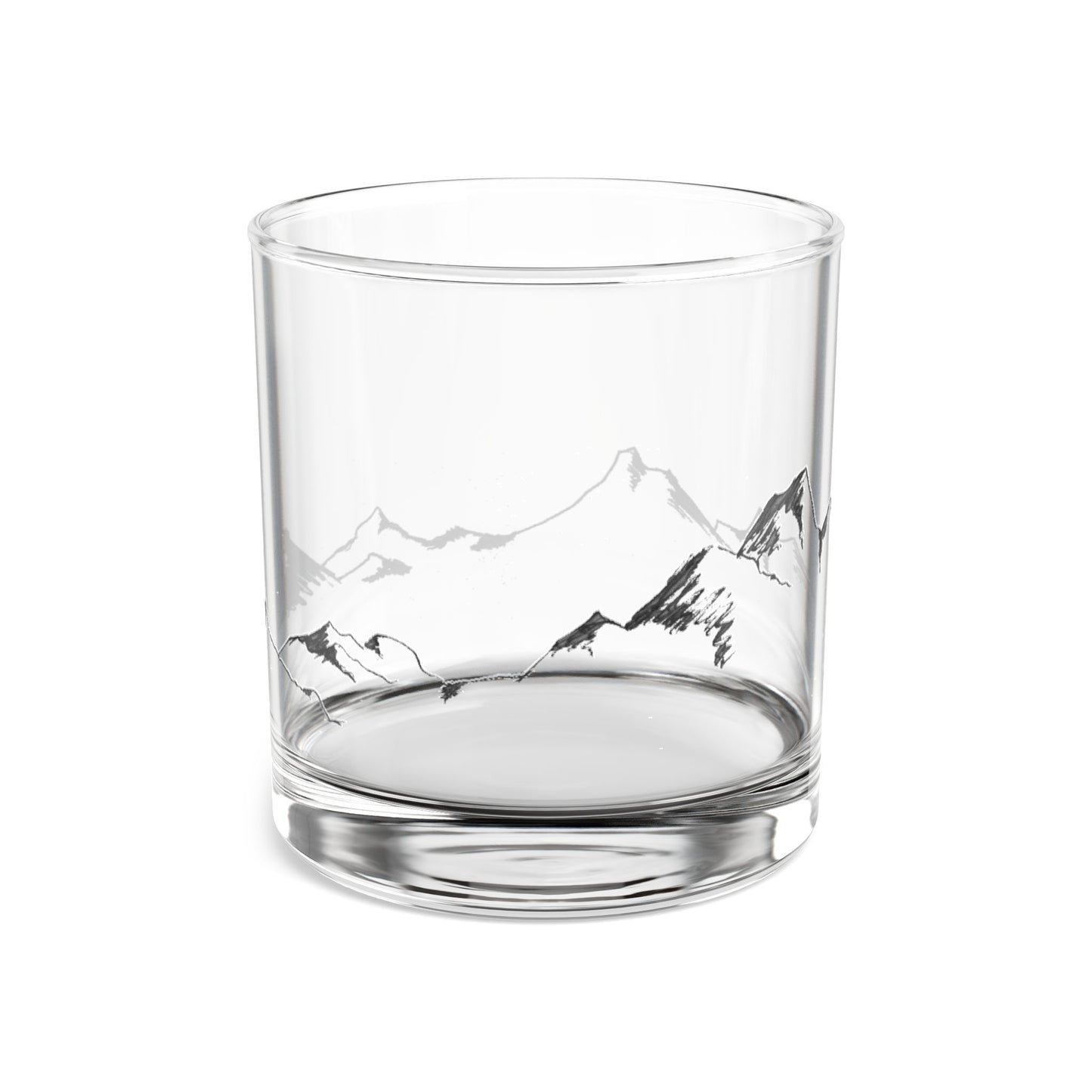 Mountain Nature Rock Glass