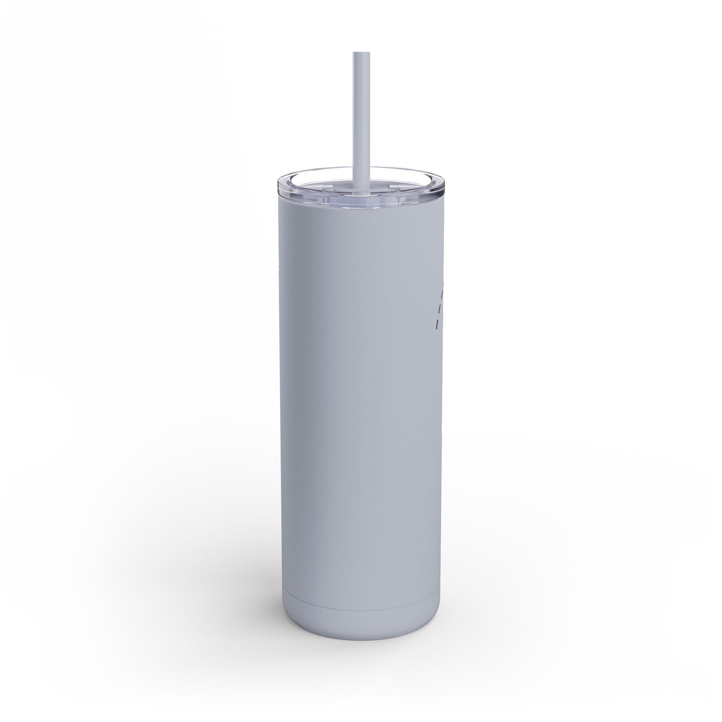 Powered by Jet Fuel- Green Matte Skinny Tumbler
