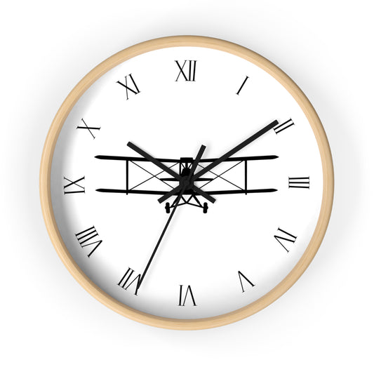Vintage Airplane Wall Clock