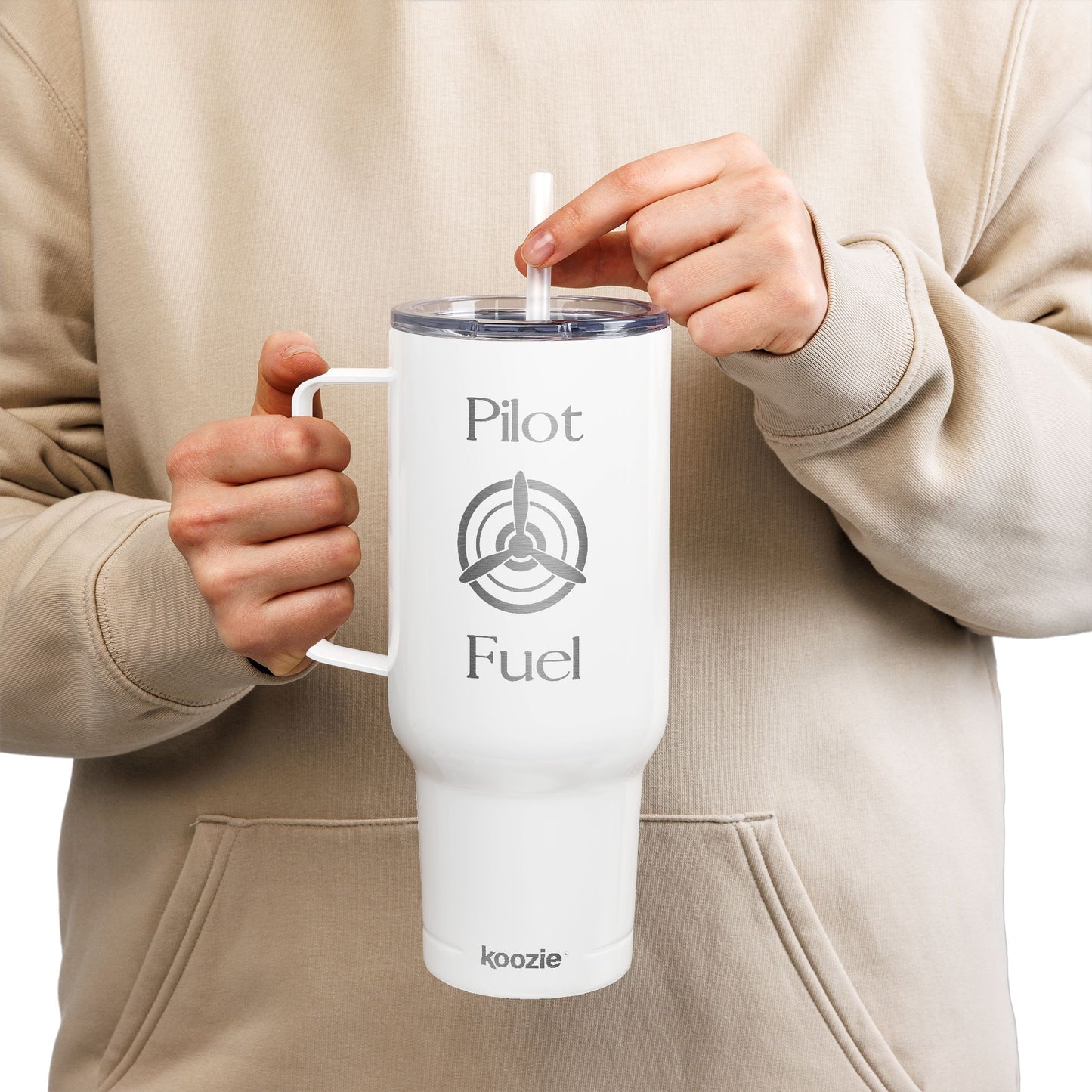 Pilot Fuel 40oz Insulated Tumbler with Lid