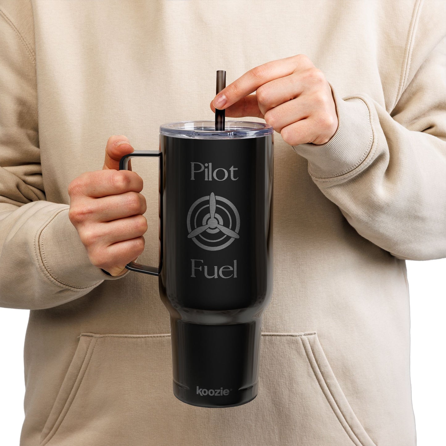 Pilot Fuel 40oz Insulated Tumbler with Lid