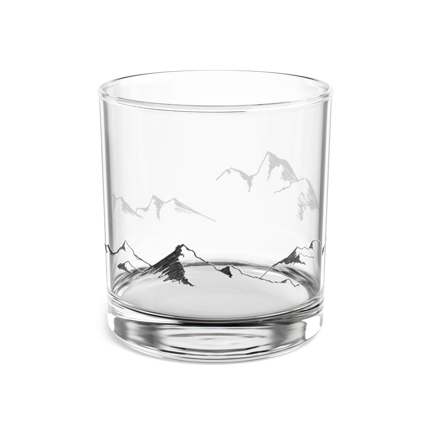 Mountain Nature Rock Glass