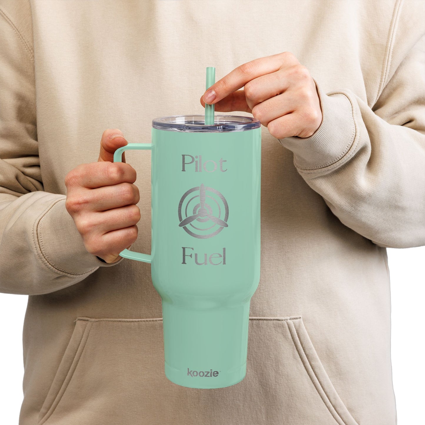 Pilot Fuel 40oz Insulated Tumbler with Lid