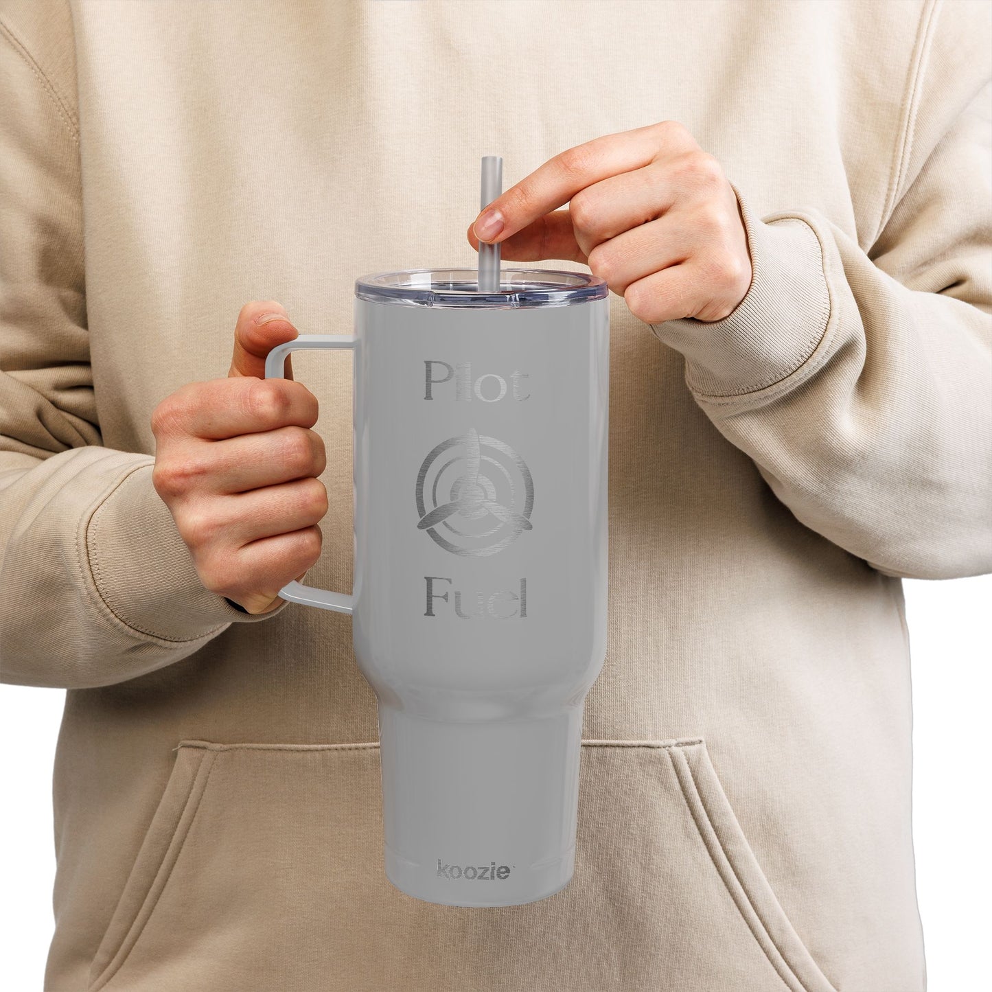 Pilot Fuel 40oz Insulated Tumbler with Lid