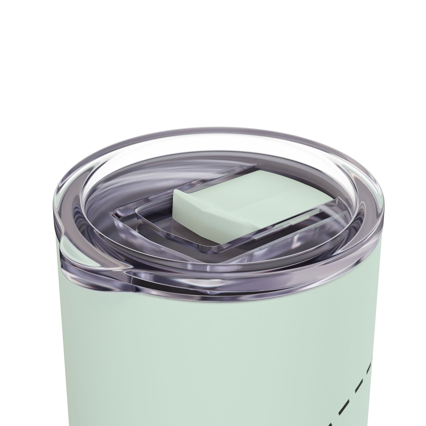 Powered by Jet Fuel- Green Matte Skinny Tumbler